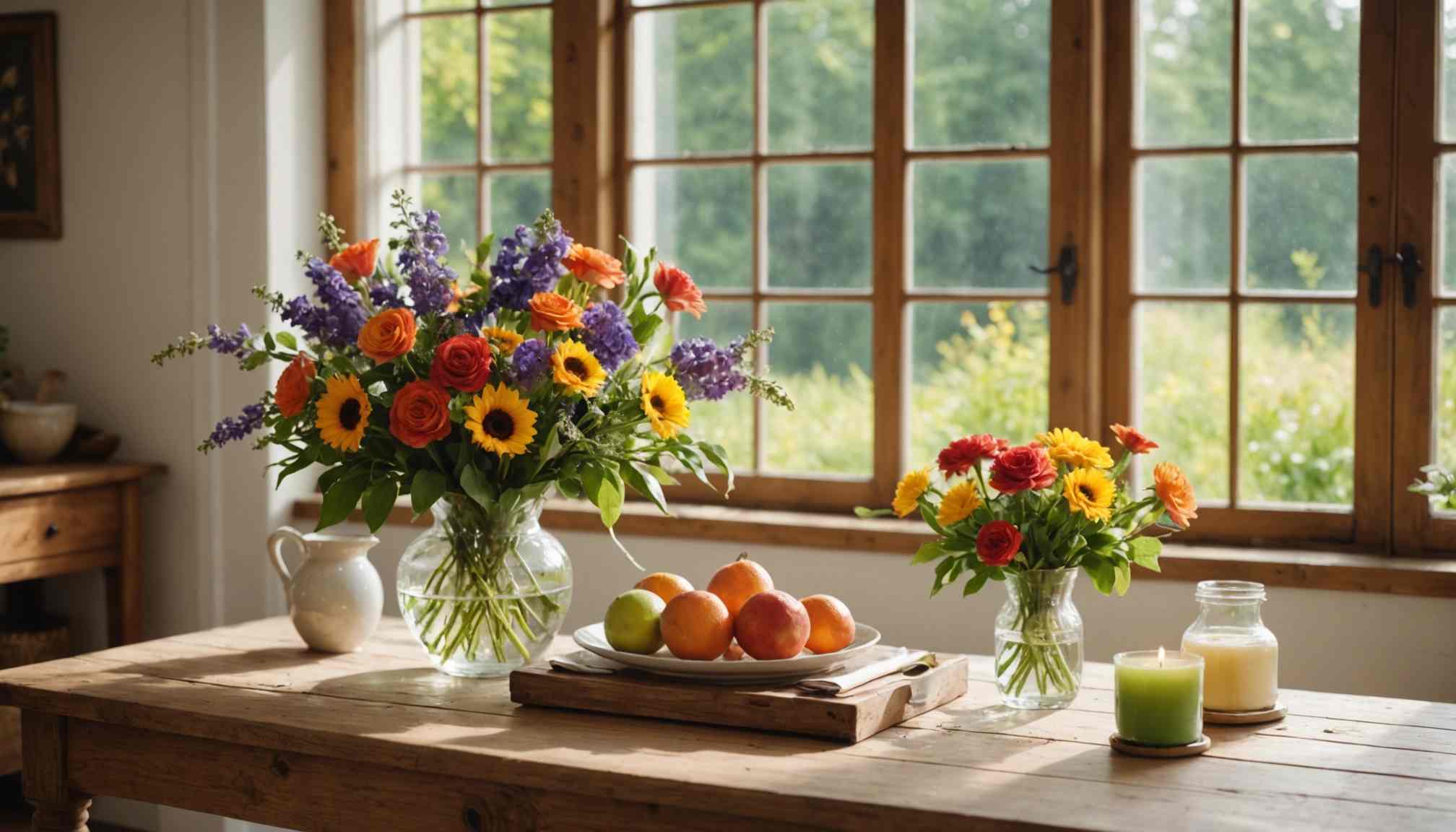Idées créatives pour embellir votre intérieur durant la saison estivale